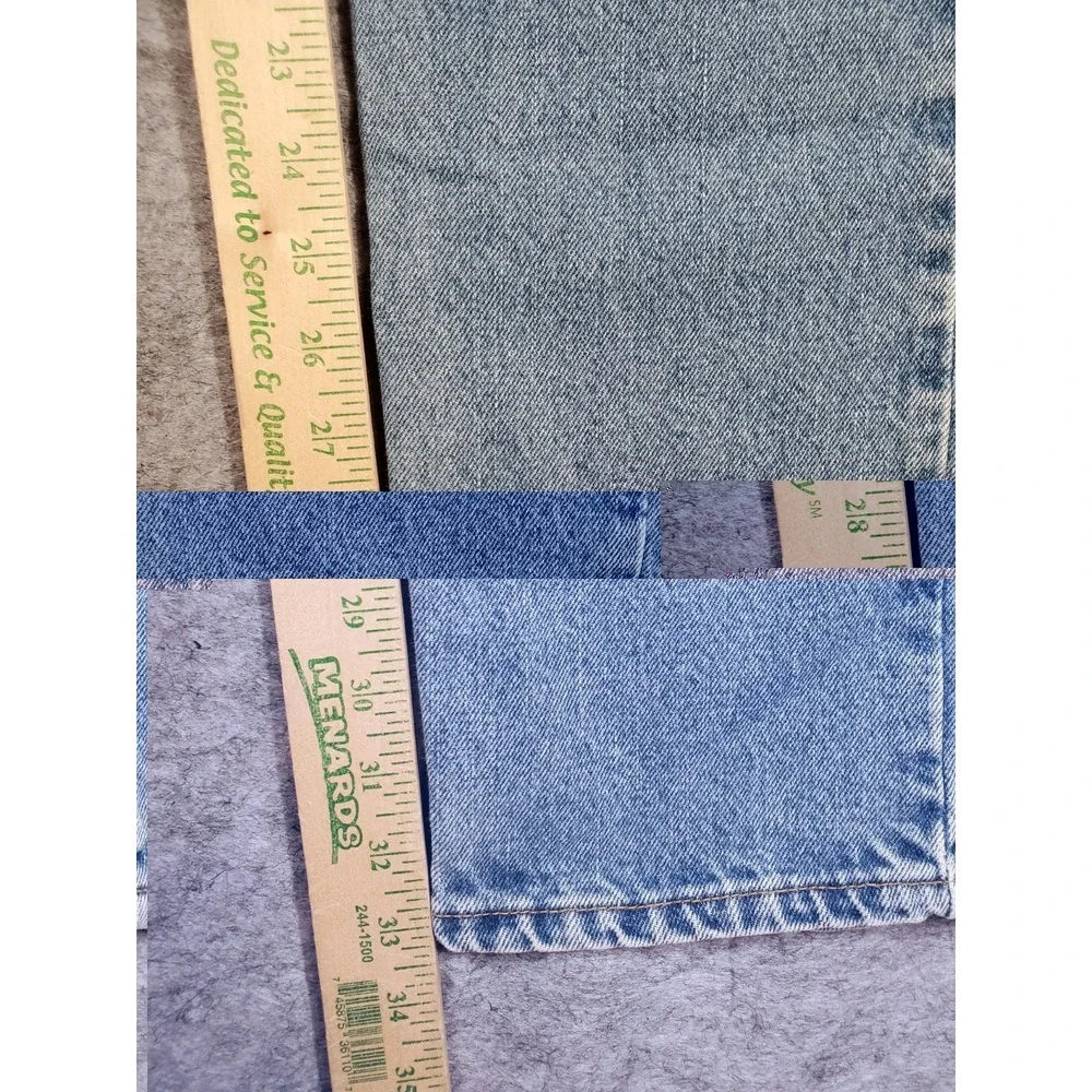 Vintage Levi's 505 Mens Regular Fit Jeans 36x34 Fits 34x33 USA 100% Cotton 90s